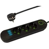 Blow PS-350 3 lizdų 3xUSB maitinimo prailginimo kabelis 5m juodas 3x1mm