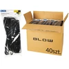 98-543# Pr-570p 5 lizdų ilgintuvas su įžeminimu, 3 m, juodas, 3x1,5 mm, pakuotė