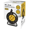 Blow PR-61 maitinimo ilgintuvas 4 lizdai su įžeminimu 50m PVC būgnas 3x2.5mm