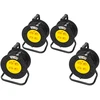 98-702# Prailgintuvas PR-61 4 lizdų su įžeminimu 50 m PVC būgnas 3x2,5 mm