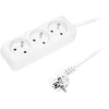 Blow PR-370P 3 lizdų maitinimo ilgintuvas su įžeminimu 5m baltas 3x1.5mm
