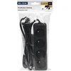 Blow PR-470P tinklo ilgintuvas 4 lizdai su įžeminimu 5m juodas 3x1.5mm