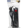 Blow PR-470WSP maitinimo ilgintuvas 4 lizdai su įžeminimu + jungiklis 3m juodas 3x1.5mm