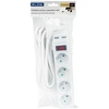 Blow PR-470WSP/USB tinklo ilgintuvas 4 lizdai+USB su įžeminimu+jungiklis 5m Baltas 3x1.5mm