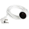 Blow PR-160 prailgintuvas, 1 lizdas su įžeminimu, 3 m, baltas (3x1.5 mm)