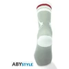 Abysse Assassin's Creed kojinės - pilkos - baltos - "Crest
