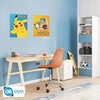 Plakatas Abysse POKEMON - 2 plakatų rinkinys - spalvingi personažai (52x38)