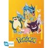 Plakatas Abysse POKEMON - 2 plakatų rinkinys - spalvingi personažai (52x38)