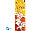 Abysse Pokemon durų plakatas - Pikachu ir Scorbunny - 53x158 cm