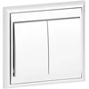 Łącznik Luna šviestuvo jungiklis, 10A, 250V, WP-2L, baltas