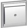 Łącznik Luna vienpolis jungiklis su apšvietimu, 10A, 250V, WP-1L/S, sidabrinis