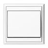 Łącznik Luna vienpolis srovės jungiklis, 10A, 250V, WP-1L, baltas