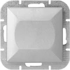 Łącznik Sidabrinis vienpolis jungiklis Pearl, 10A, 250V, WP-1P