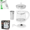Adler | Virdulys | AD 1299 | Electric | 2200 W | 1.5 L | Glass/Nerūdijantis plienas | 360° rotational base | Baltas