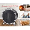 Adler | Fan Heater | AD 7742 | Ceramic | 1500 W | Number of power levels 2 | Juodas/Sidabrinis