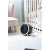 Adler | Fan Heater | AD 7742 | Ceramic | 1500 W | Number of power levels 2 | Juodas/Sidabrinis
