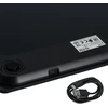 AD 8194 juodos vonios svarstyklės su USB-C jungtimi, įkraunamos, 180 kg, 100 g tikslumas
