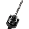 Adapteris su centravimo grąžtu bimetaliniams skylių pjūklams 32–152 mm, šešiakampis