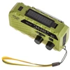 Adler AD 1197 Žalias Radio solarne su korbką ręczną
