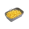 Adler AD 6736 Tacka silikonowa do frytkownicy powietrznej | 19,8 cm x 13,1 cm | daugkartinio naudojimo | silikon spożywczy bpa free