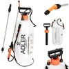 Adler AD 6809 Rankinis slėginis purkštuvas | 8 l | 125 cm žarna