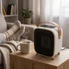 Adler AD 7762 Keraminis šildytuvas su ventiliatoriumi 1000 W, elektrinis šildytuvas su LED, 2 šildymo lygiai 700/1000 W, laikmatis iki 12 h, termostatas 15–45 °C, šalto oro pūtimas