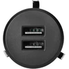 Orno Įkroviklis 2xUSB 3.4A įkroviklis, įleidžiamas, juodas