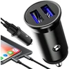 Ładowarka Įkroviklis Greitas automobilinis įkroviklis 2x USB 3.1a - e160