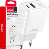 Sieninis įkroviklis Quick Charge GaN 38W USB-A + USB-C AMIO-04287