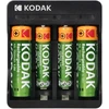 Ładowarka Įkroviklis „Kodak“ USB įkroviklis, 2xAA ir 2xAAA + 2 vnt. AA 700mAh įkraunamų baterijų ir 2 vnt. AAA 350mAh įkraunamų baterijų