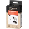 Orno AGRA LED po spintele montuojamas šviestuvas 2,5 W, 80 lm, 4000 K, su bekontakčiu jungikliu ir USB A+C įkrovimo funkcija, pilkas