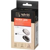 Orno AGRA LED šviestuvas po spintele 2,5 W, 80 lm, 4000 K, su bekontakčiu jungikliu, juodas