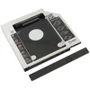 Ak184B 2,5 colio HDD/SSD dėklas nešiojamam kompiuteriui, 9,5 mm