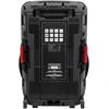 Kruger & Matz Aktyvus garsiakalbis (su 2 belaidžiais mikrofonais UHF, SD, Bluetooth, FM, USB, LED) 60 vatų