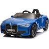 Lean Cars Vaikiškas elektrinis automobilis BMW i4 4x4 JE1009 mėlynas