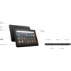„Amazon“ – „Fire HD 8“ planšetinis kompiuteris (2022 m.) su 8 colių HD ekranu ir 64 GB atmintimi – juodas