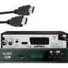 Televizorius Antžeminės televizijos imtuvo dekoderis, USB 5V, „Full HD“ DVB-T2 antenos nuotolinio valdymo pultas + HDMI kabelis - ER1238