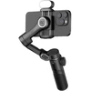 AOCHUAN X2 stabilizatorius su RGB apšvietimu, juodos spalvos