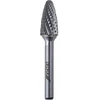 Dedra Apvaliai smailus frezos galas f12x25mm, kotas 6mm