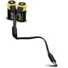 „Aqiila“ – įkraunamos USB-C baterijos – CR123A dydis – 750 mAh – 2 vnt. pakuotėje