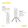 Aqiila - Lightbird G1 - Šviečianti lemputė ir žibintuvėlis