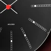 Arne Jacobsen Clocks Arne Jacobsen - Bankininkų sieninis laikrodis - Ø21 cm - Juodas