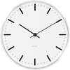 Arne Jacobsen Clocks Arne Jacobsen - Miesto rotušės sieninis laikrodis - Ø16,5 cm - Baltas