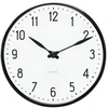 Arne Jacobsen Clocks Arne Jacobsen - Sieninis laikrodis su stotele - Ø16 cm - Juodas