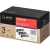 Orno ARTUS 3 LED šviestuvų komplektas po spintele, 3x3W, 3x225lm, 4000K, su jutikliniu jungikliu ir USB, juodos spalvos