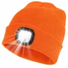 ATL Žieminė kepurė su LED žibintu BQ83B, oranžinė
