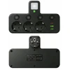 ATL DA706A Ilgintuvas su jungikliu 3x230V skirstytuvas 3xUSB + lemputė