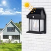 Creativehome Saulės energija maitinamas LED sieninis šviestuvas su judesio jutikliu