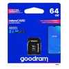 66-226# „Micro SDXC“ kortelė 64 GB + SD Cl10goodram UHS-I adapteris