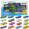 „Iso Trade“ spalvingi automobiliai/spyruoklės 1:64 - 16 vnt. 26319